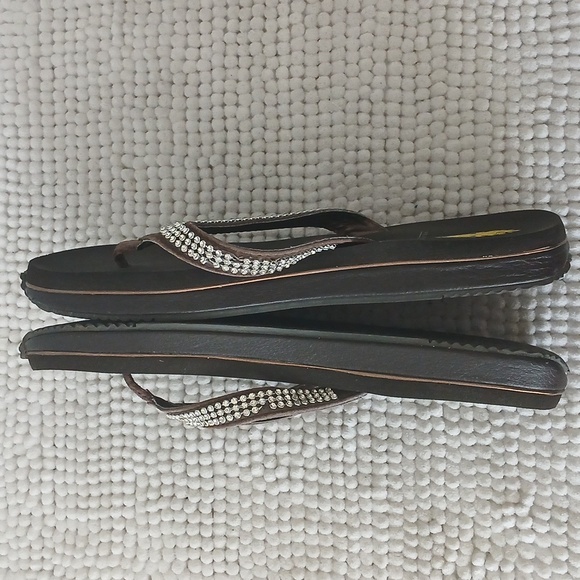 Volatile Rhinestone Flip Flops - Picture 11 of 13